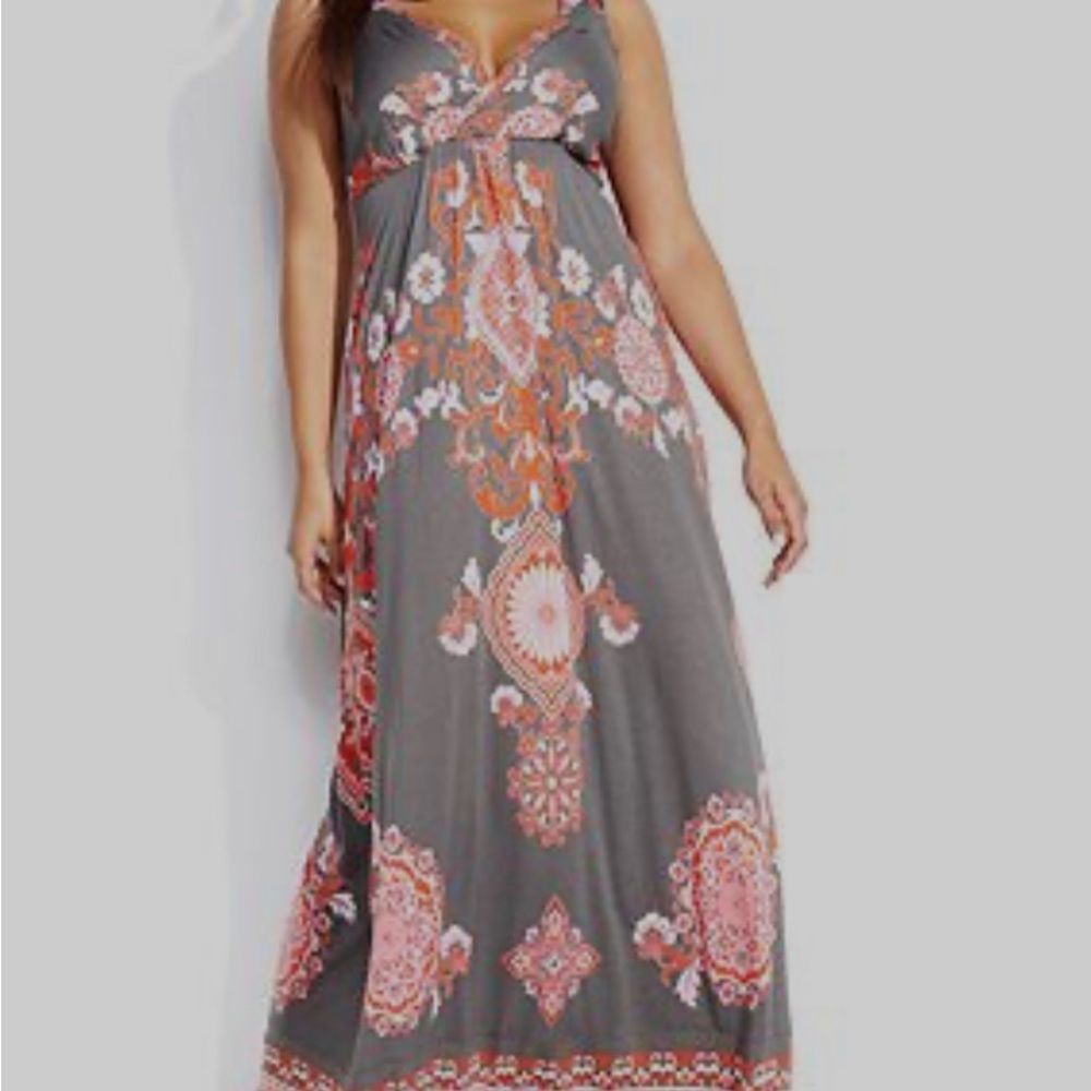 Tank style INC maxi dress; size small